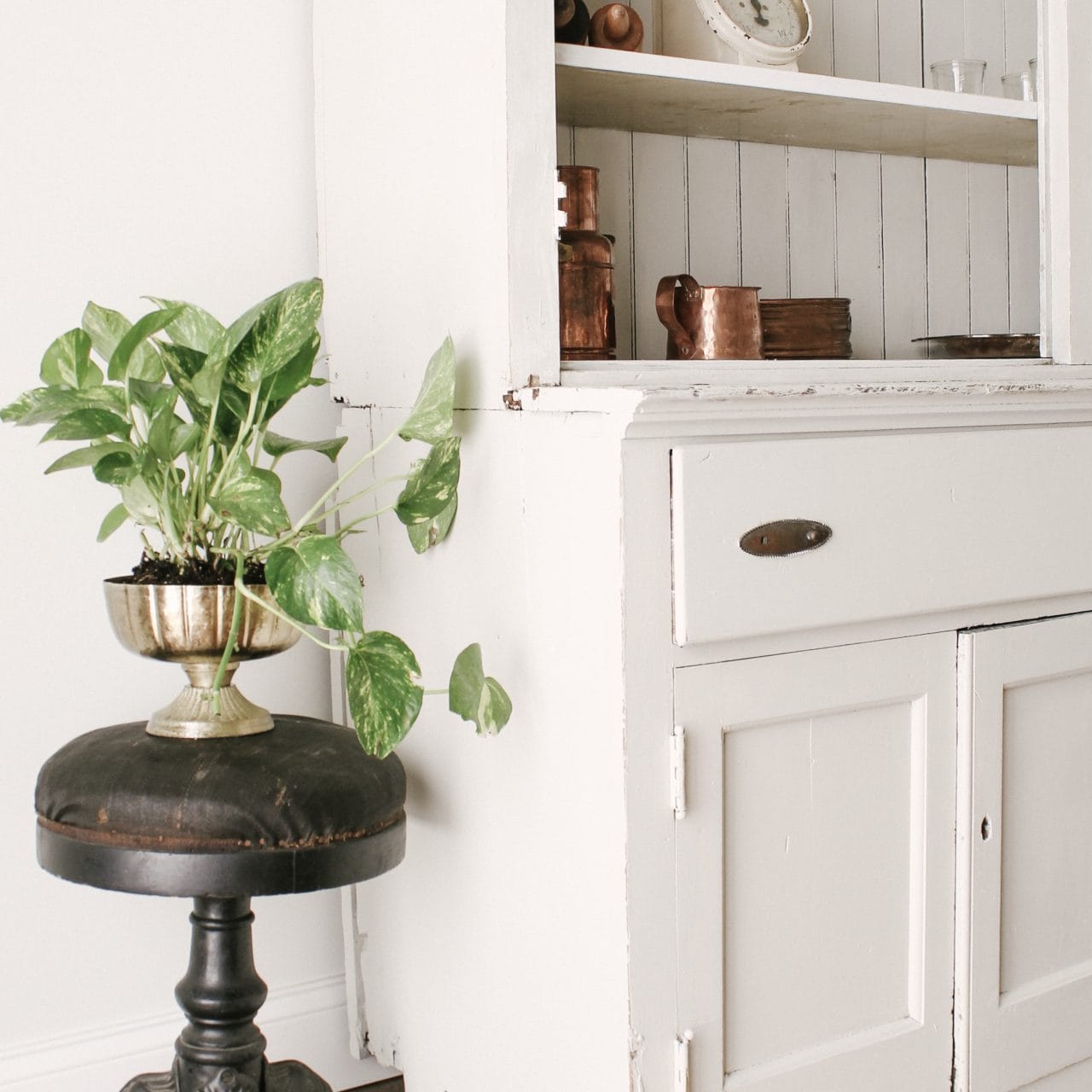 Three Ways to Use an Antique Piano Stool