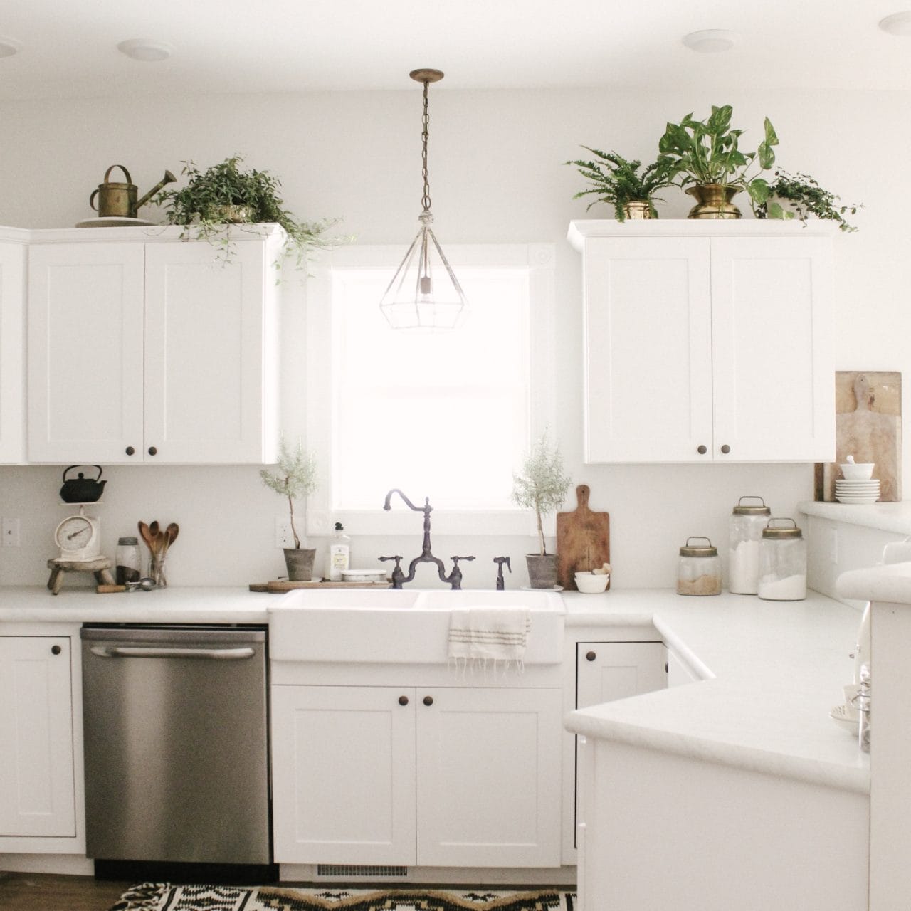 Geometric Kitchen Rug