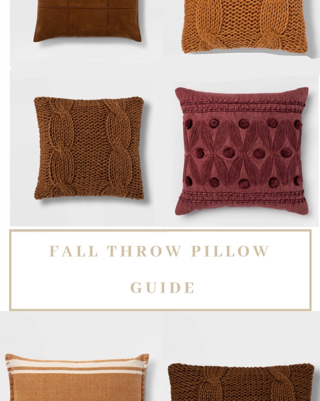 Fall Throw Pillow Guide