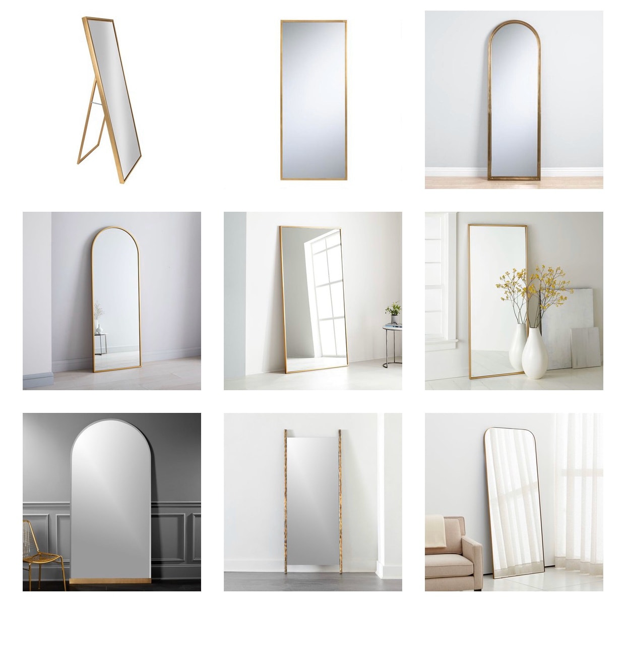 Floor Mirrors for Any Style - Sarah Jane Christy - Shop Favorites