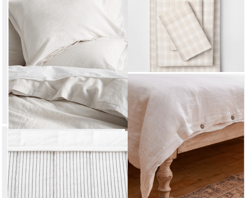 neutral bedding on a budget