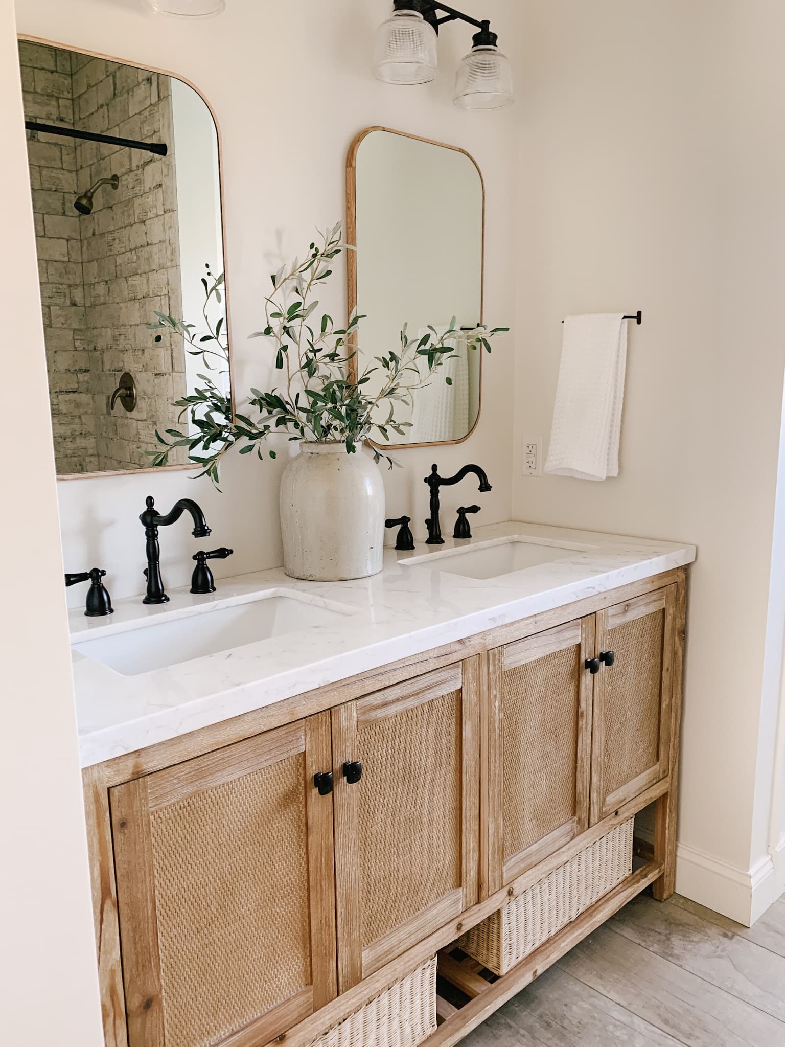 how to update your bathroom with easy changes