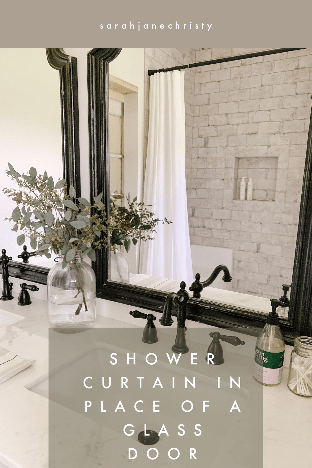 Shower Curtain Instead Of A Glass Door, Can You Use Shower Curtain For Walk In
