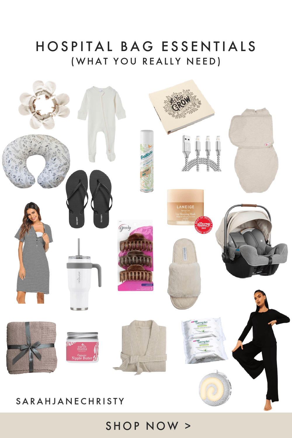 20 Hospital Bag Essentials I Actually Used - Sarah Jane Christy