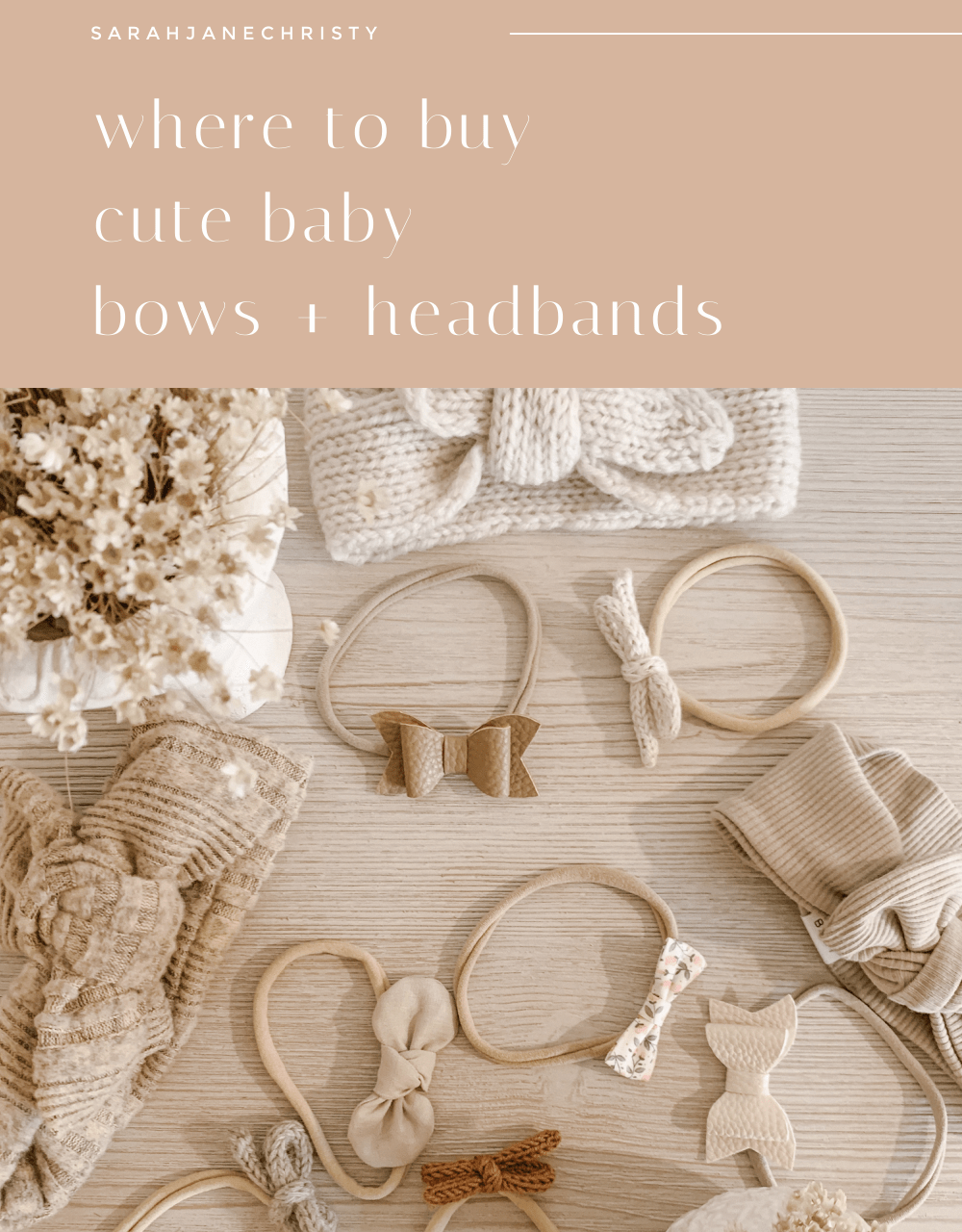 Where to Buy Cute Baby Bows and Headbands Online