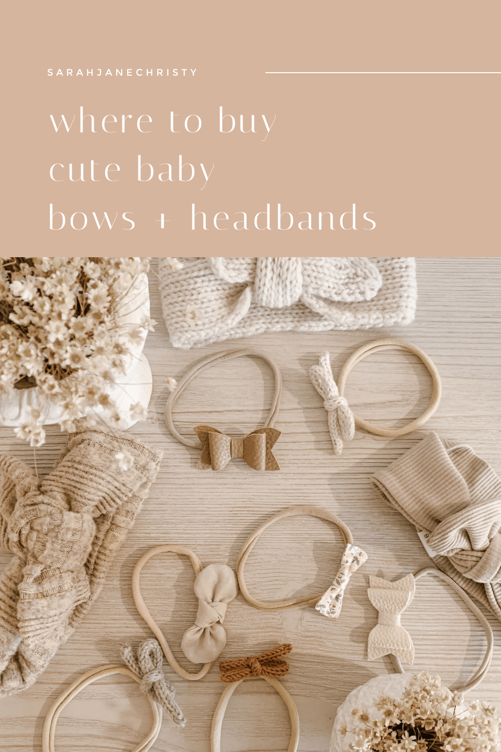 Where to Buy Cute Baby Bows and Headbands Online