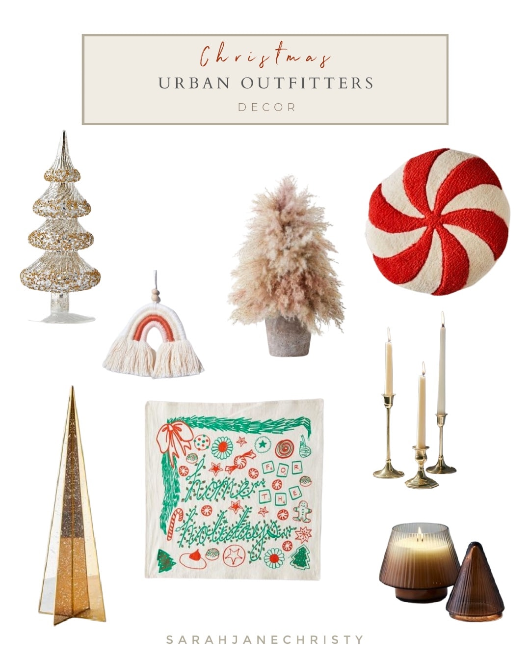Urban Outfitters holiday Decor
