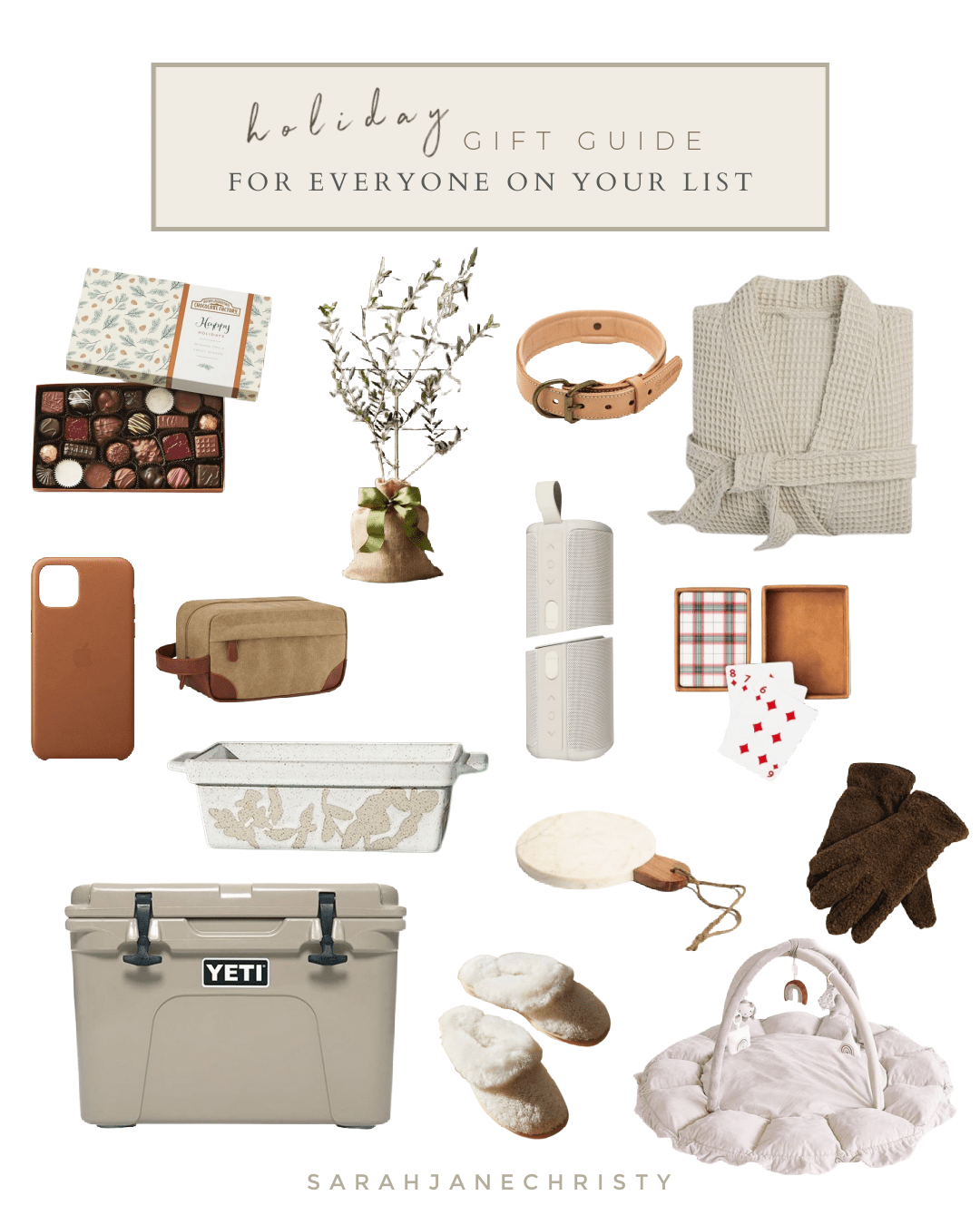 Holiday Gift Guide for Everyone on Your List - Sarah Jane Christy