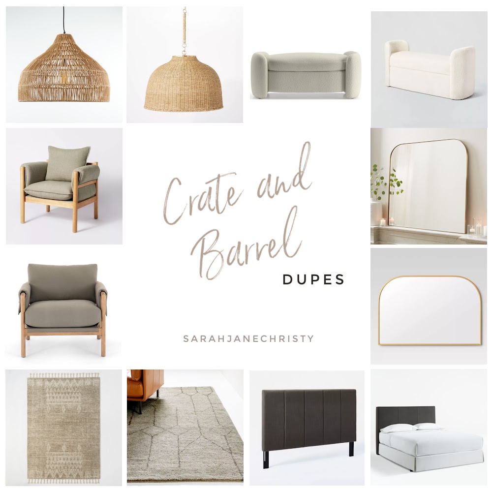 The 10 Best Crate and Barrel Furniture Dupes