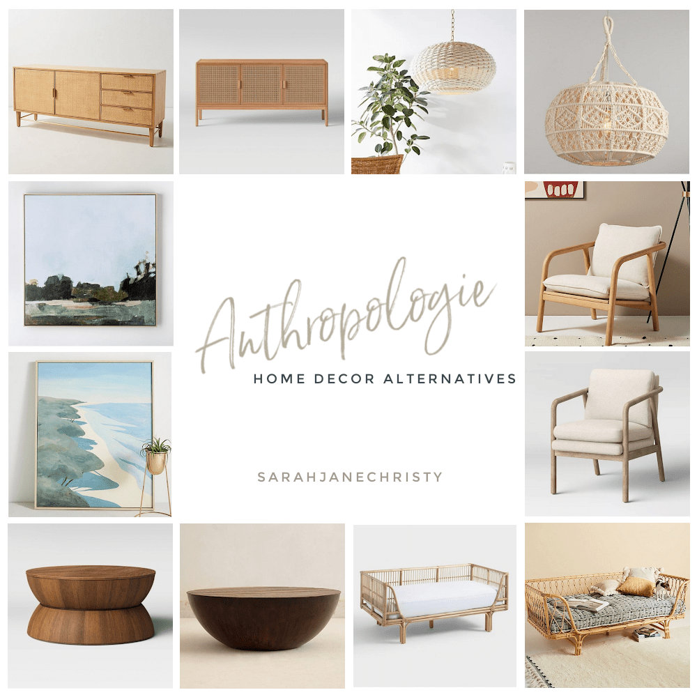 anthropologie home dupes