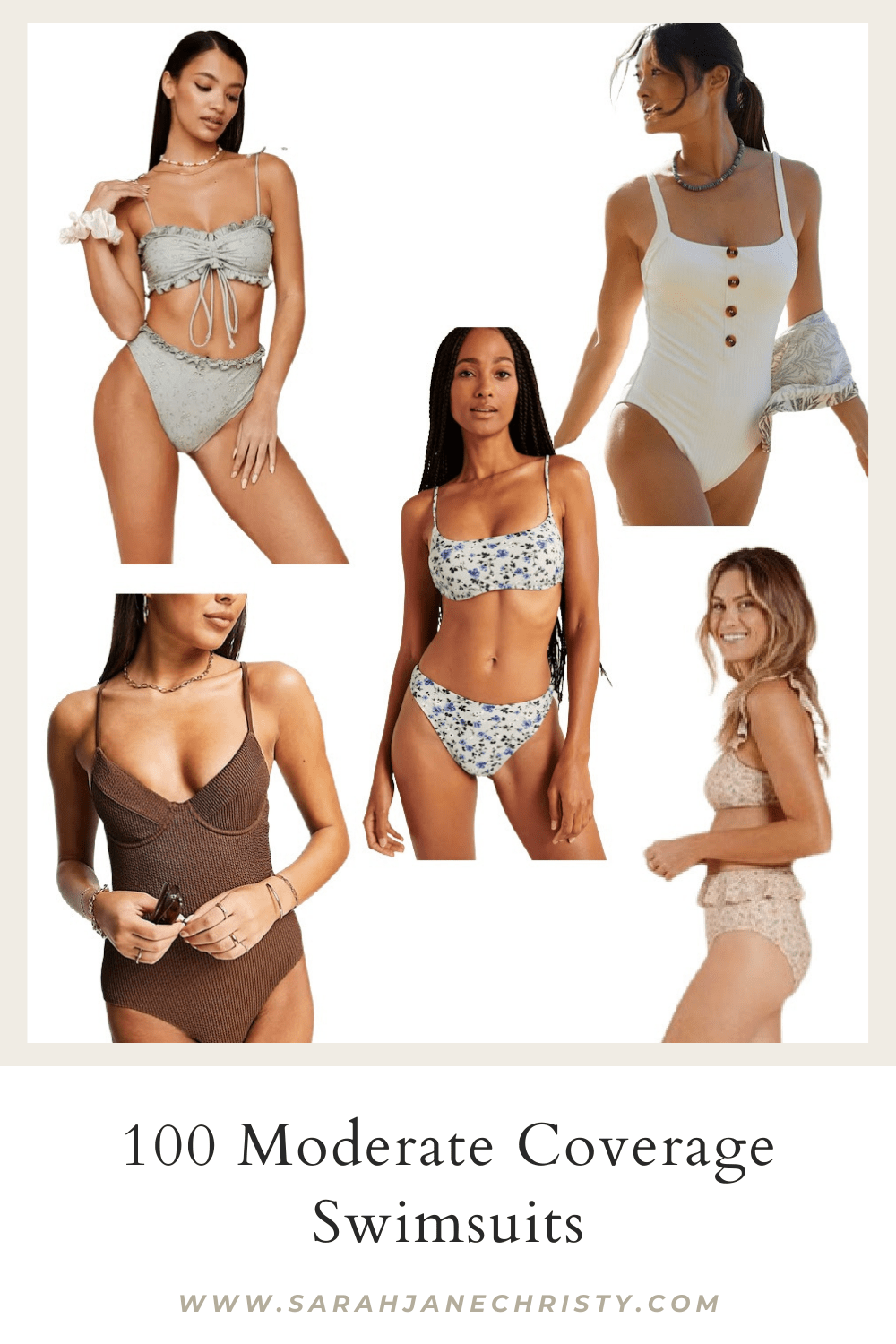 cute full coverage swimsuits