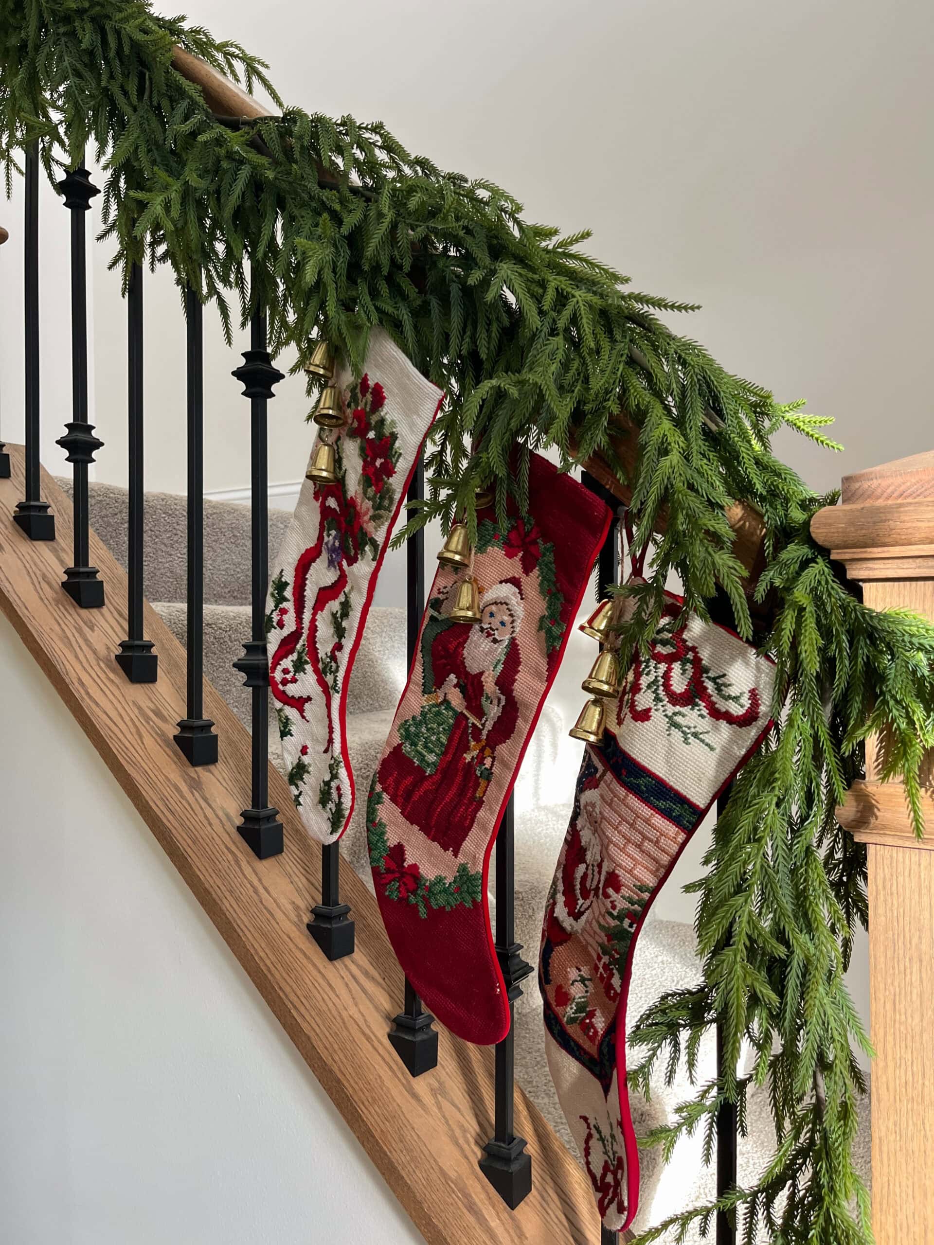Affordable and realistic winter garland