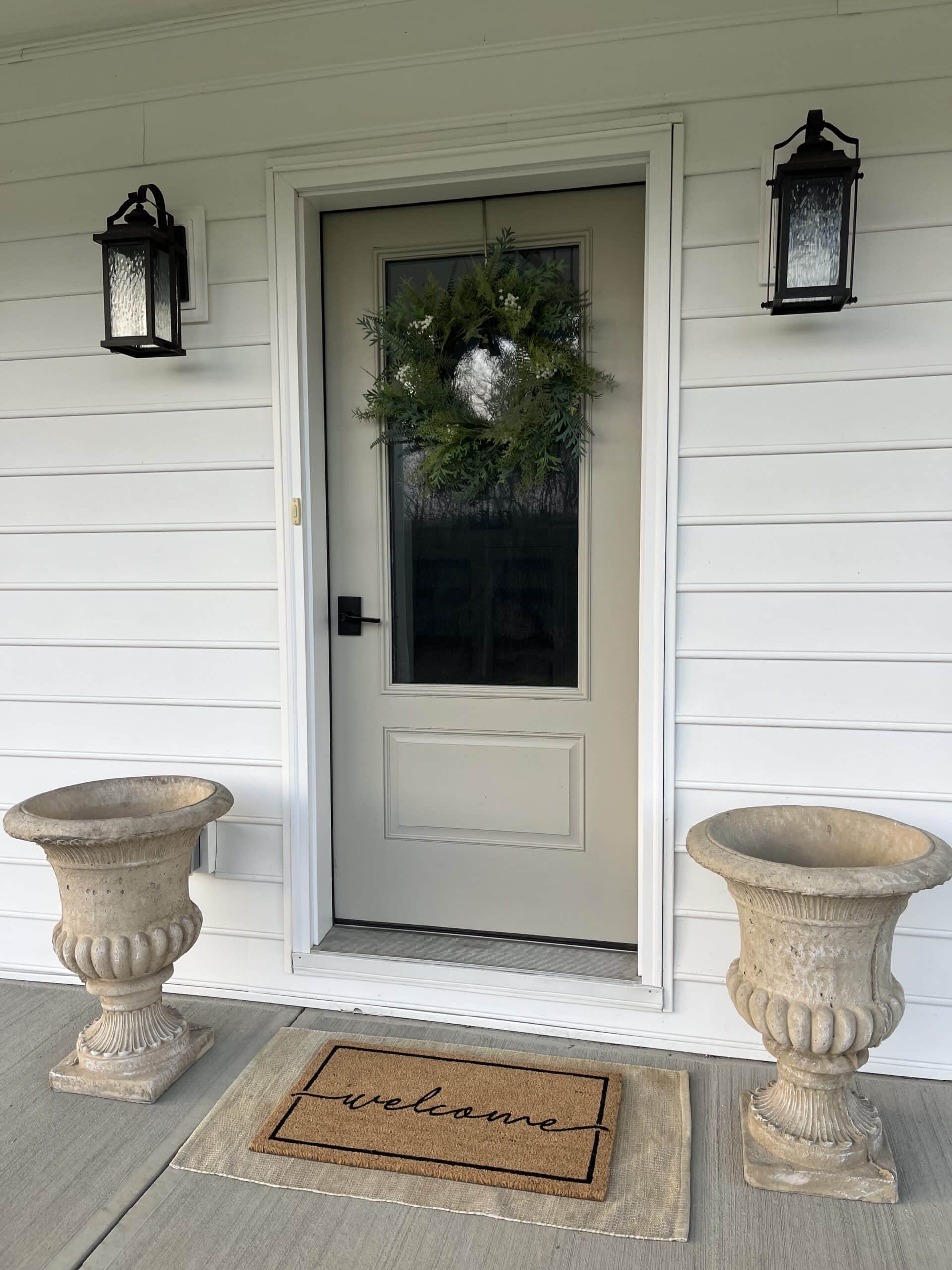 spring porch refresh