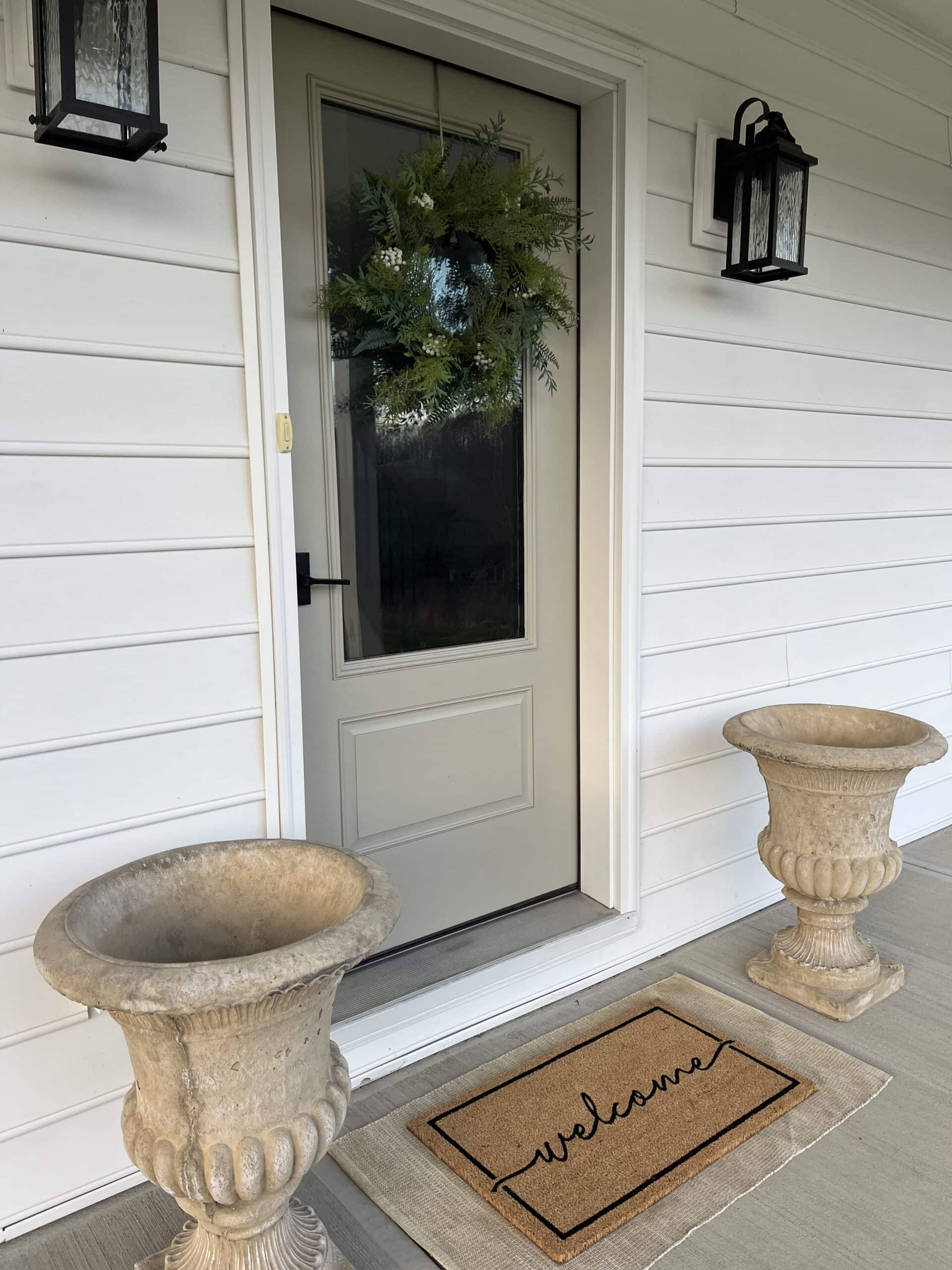 prepping porch for spring